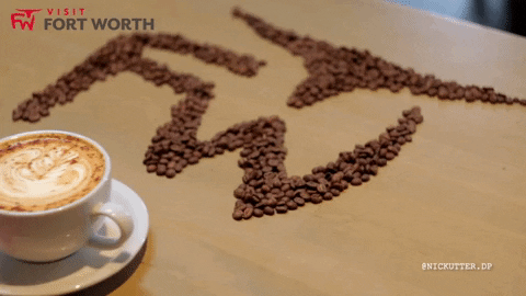 Ft Worth Coffee GIF by Visit Fort Worth