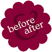 Before And After Sticker