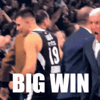 Zeljko Obradovic Celebration GIF by Basketball Club Partizan