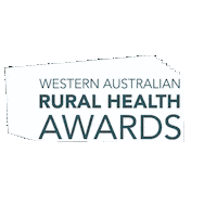 RuralHealthWest warhea warha wa rural health awards Sticker