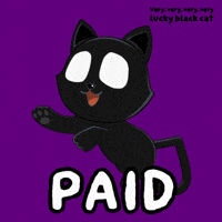 Glow Black Cat GIF by VeeFriends