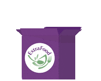 ExtraFood save food food box foodextra remove hunger Sticker