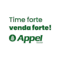 appelhome appel apel appel home apeel Sticker