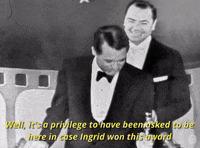 ingrid bergman oscars GIF by The Academy Awards