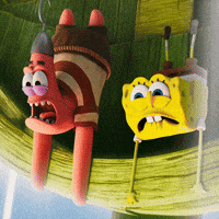 Spongebob And Patrick GIF by The SpongeBob Movie: Search for SquarePants