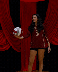 Elon Volleyball GIF by Elon Phoenix
