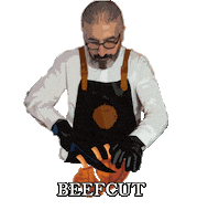 beefcut food cut salt beef Sticker