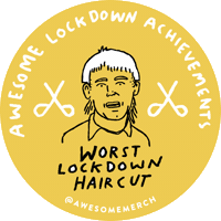 Badges Sticker by Awesome Merchandise