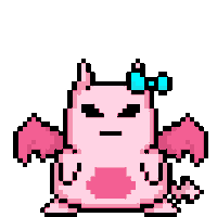 Angry 8Bit Sticker