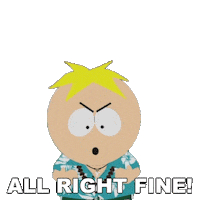 Butters Stotch Sticker by South Park