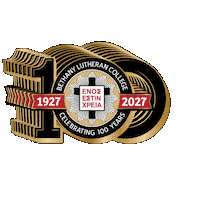 University Centennial Sticker by Bethany Lutheran College