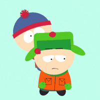 Flying South Park GIF