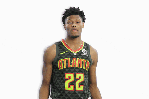 Sport Reaction GIF by Atlanta Hawks