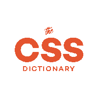 thecssdictionary web coding web design css Sticker
