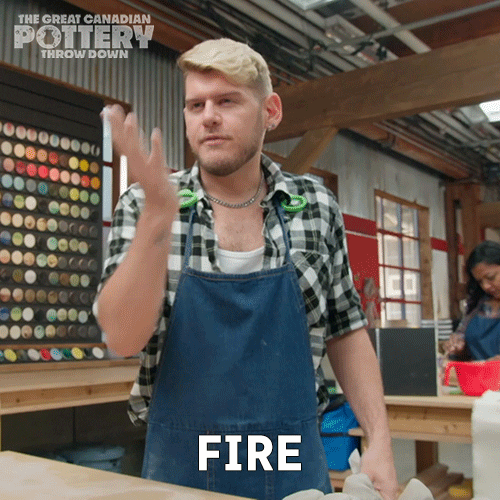 Pottery Fire And Smoke GIF by CBC