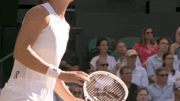 Iga Swiatek GIF by Wimbledon