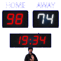 74 Away Sticker