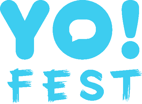 YoFest giphyupload logo bubble youth Sticker