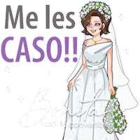 Feliz Boda Sticker by Bonita Vestido Convertible