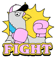 Fight Boxe Sticker by Alexandre Nart