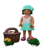 chocolate bunny Sticker by PLAYMOBIL
