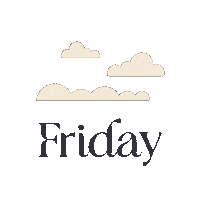 Friday Fri-Yay Sticker by Unerwartet Design