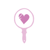 ABWomensHealth mirror mental health international womens day iwd Sticker