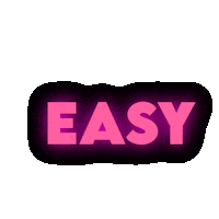 Cyberzcrew pink neon easy ez Sticker