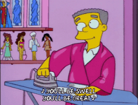 Happy Season 9 GIF by The Simpsons