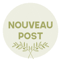 letempsdesolivierstdo new new post olive nouveau post Sticker