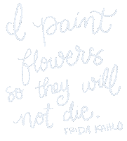 Fall Flowers Sticker