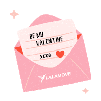 Love Letter Valentine Sticker by Lalamove