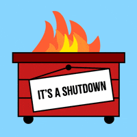 Log Off Government Shutdown GIF by Jessica Lau