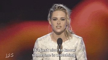 It's nice To Know Someone Is Watching