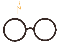 Harry Potter Book Sticker