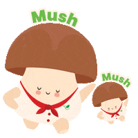 Happy Food Sticker by MushMush
