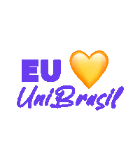 Heart Love Sticker by UniBrasil