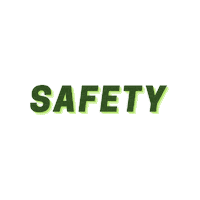 Safety Sticker by MOSS Building and Design