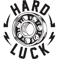 hardluckmfg skate skateboarding chopper lowrider Sticker