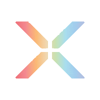 Xyngularcorp xyngular x logo xyng xyn Sticker