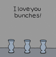 I Love You Bunches GIF by Chippy the Dog