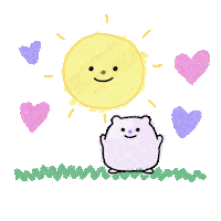 Heart Hello Sticker