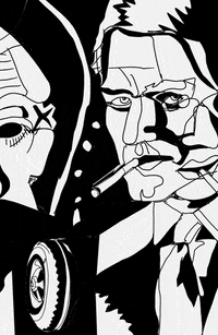 Burning Black And White GIF by Dax Norman