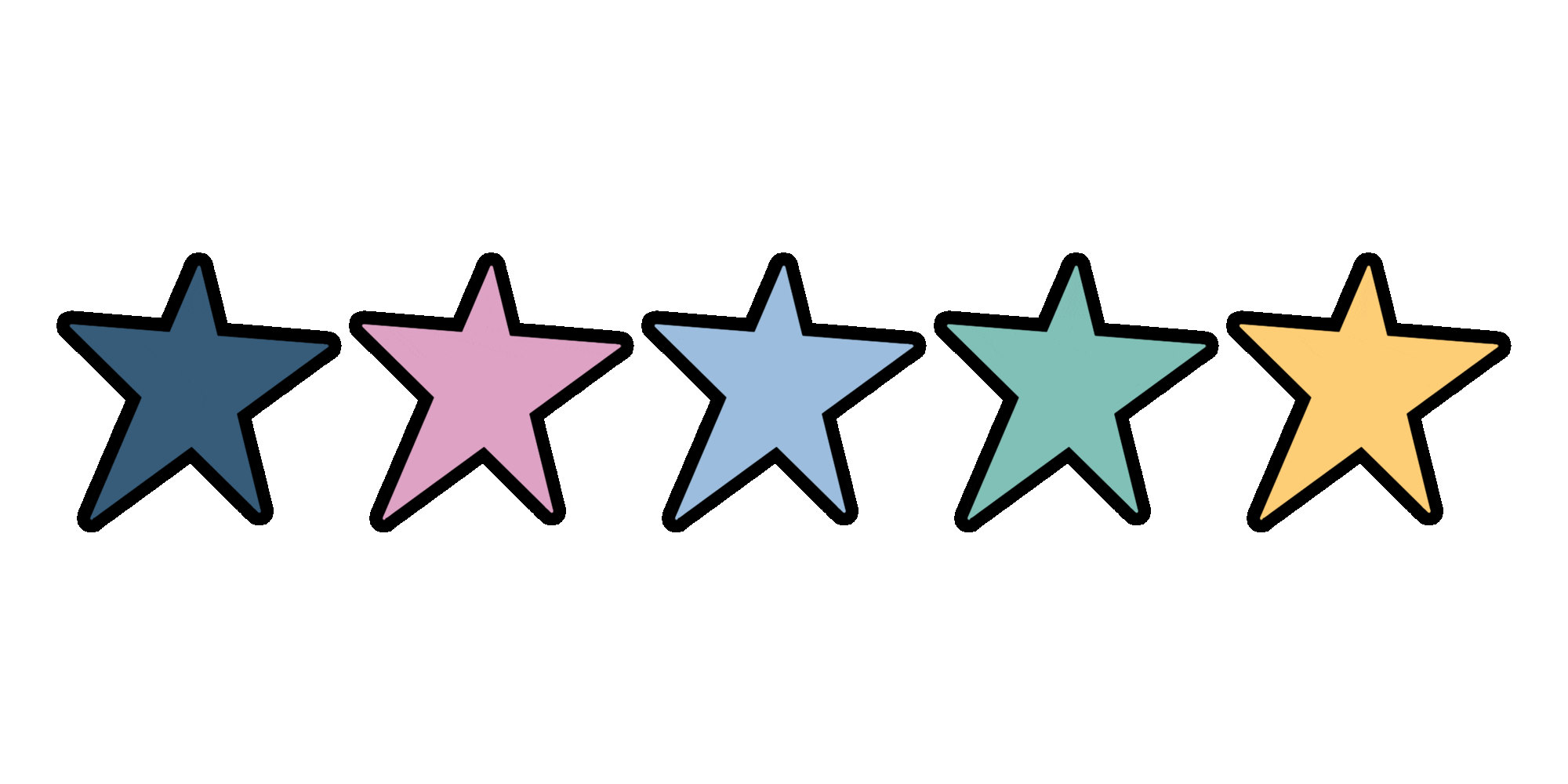 Star Sticker by Amelia Jane's Dreadlocks