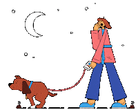 Animation Dog Sticker by Mioe Studio