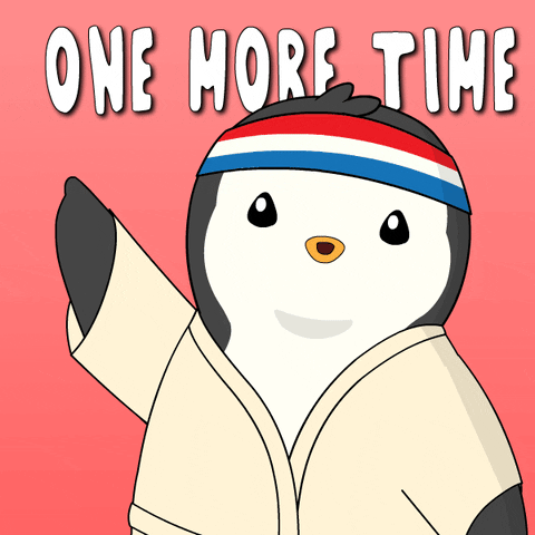 Repeating Another One GIF by Pudgy Penguins