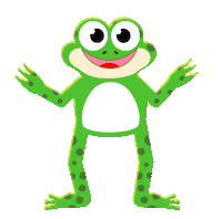 Dance Frog Sticker