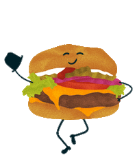 dance burger Sticker by Wendy's República Dominicana