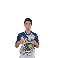 Clarke Pride Sticker by Clarke University