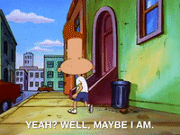 hey arnold nicksplat GIF